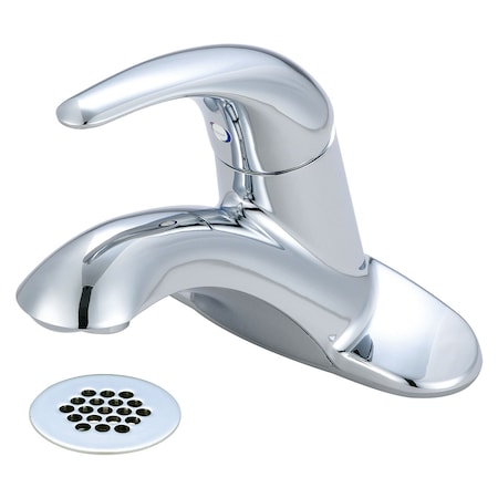 Pioneer Industries Single Handle Bathroom Faucet, NPSM, Centerset, Polished Chrome, Weight: 4.3 3LG161G